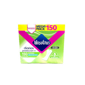 PROTECTORES DIARIOS NOSOTRAS MULTIESTILO CAJA  X 150 UNDS